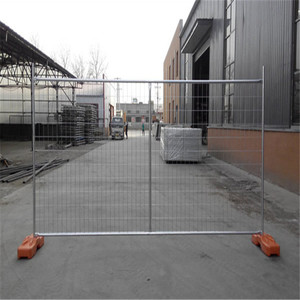 Hot nhúng mạ kẽm xách tay vườn hàng rào bãi đậu xe di động hàng rào với nhựa footing áp lực điều trị gỗ loại thiên nhiên - Product Image 2