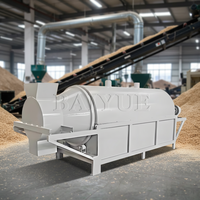 Machine de séchage de copeaux de bois, de sciure de bois, sécheur rotatif industriel, sécheur à tambour rotatif pour fumier de volaille