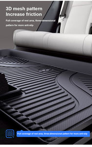 Luxe personnalisé noir TPE ensemble complet tapis de voiture accessoires intérieurs tapis de sol pour <span class=keywords><strong>2014</strong></span>-2020 <span class=keywords><strong>Audi</strong></span> <span class=keywords><strong>A3</strong></span> <span class=keywords><strong>Sportback</strong></span> - Product Image 3