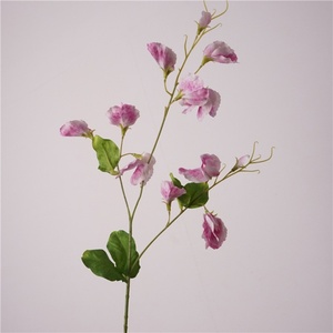 Fiori Artificiali di Pisello <span class=keywords><strong>Blu</strong></span>, <span class=keywords><strong>Viola</strong></span> e Bianco a Effetto Realistico per Decorazioni di Matrimoni, Case e Hotel - Product Image 5