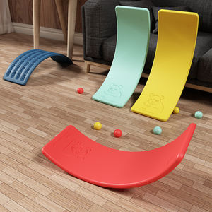 Jouet balançoire moderne intérieur/extérieur en plastique pour enfants, planche d'équilibre éducative pour bébé, <span class=keywords><strong>jeux</strong></span> et sports, parc d'aventure - Product Image 1
