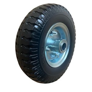 Solid Caster Wheels 8 Inch Polyurethane Foam Tires Wear Resistant <b>For</b> <b>Tool</b> <b>Cart</b> - Product Image 4