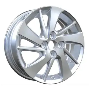 15X5.5นิ้ว4X100 ET45 CB54.1ล้อแม็กขอบเหมาะสำหรับรถญี่ปุ่น YARiS L ในสต็อกสำหรับขาย