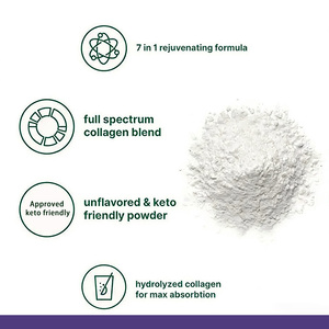 Fabricante de polvo de péptidos de colágeno | OEM/etiqueta privada | Marino/bovino | con <span class=keywords><strong>vitamina</strong></span> C y biotina | CGMP | MOQ 500 + - Product Image 2