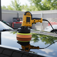 Nouvelle Arrivée 700W 125MM Polisseuse Électrique Voiture Polisseuse à Double Action 110-240V Garantie 1 An