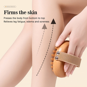 Thérapie en <span class=keywords><strong>bois</strong></span> à main détendre les muscles <span class=keywords><strong>Anti</strong></span> <span class=keywords><strong>Cellulite</strong></span> outils de massage des jambes abdominales <span class=keywords><strong>brosse</strong></span> de massage du corps en <span class=keywords><strong>bois</strong></span> - Product Image 3