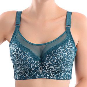 Soutien-gorge sexy sans bretelles à dos nu pour femme, grande taille, en dentelle, push-up, lingerie, sous-vêtements, hauts - Product Image 2