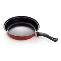 Ensemble de casseroles en métal et fer, antiadhésif, pour la cuisine, vente en gros, promotion, cadeau, produit promotionnel, casserole rouge
