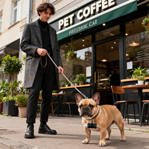 Dispensador de Bolsas para Excremento de Mascotas, Portátil, en Forma de Hueso, Multicolor, de Boca Plana, Ecológico, de Silicona, Recogida Automática de Bolsas, Fácil Acceso - Product Image 3