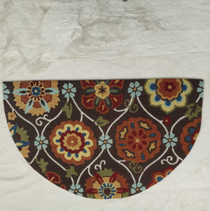 Alfombra redondeada Latch Hook Alfombra Kits DIY Costura <span class=keywords><strong>Ganchillo</strong></span> Alfombra Cojín Alfombra Bordado Alfombra Costura - Product Image 1