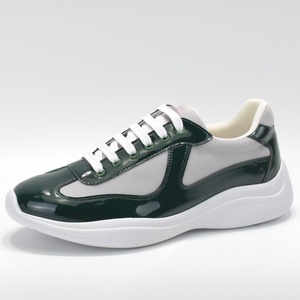 Zapatillas de Diseño para Hombre, de Cuero Genuino Brillante, con Malla Transpirable, Casuales, Deportivas, con Suela Plana Antideslizante, Soporte de Arco y Resistentes al Agua - Product Image 5