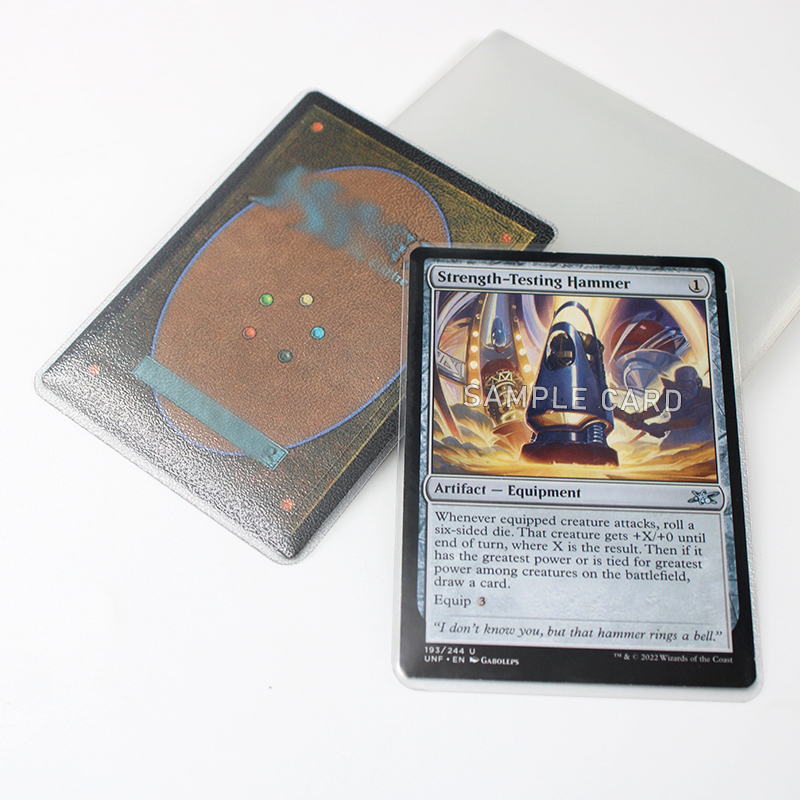 Rounded Inner Clear Baseball Card Sleeves Perfect Fit Card Sleeves Cutting  TCG CCG Yugioh Game| Alibaba.com