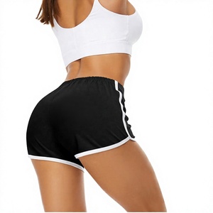 Shorts de cyclisme taille haute pour femmes, décontractés, élastiques, respirants, en coton blanc, amincissants, sexy, pour l'été, entraînement, grandes tailles, pour filles, tendance - Product Image 2