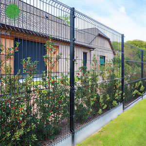 Pannello di Recinzione in Acciaio Curvo 3D - Soluzione Ecologica per la Privacy Esterna con Trattamento Termico per la Sicurezza di Ville e Vialetti - Product Image 4