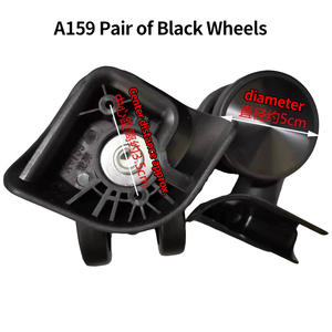 Roues à bagages remplacement chariot cas poulie roue muet accessoires universels 20-28 pouces <span class=keywords><strong>valise</strong></span> roues <span class=keywords><strong>roulette</strong></span> pour bagages - Product Image 5