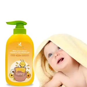 Private Label Baby Shampoo And Body Wash Natural Organic Baby Bath Shampoo Soft Hair Bath Own Brand