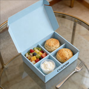 Envases Desechables para Comida para Llevar, Caja de Embalaje de Papel Personalizada con Logotipo Personalizado para Entrega de Alimentos, Ecológica, 500 ml - Product Image 4