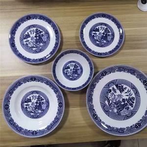 Clearance British Classical Garden Ceramic Dinnerware Plates - Product Image 3