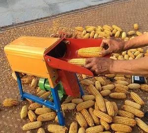 Mini electric home use corn sheller / maize huller thresher