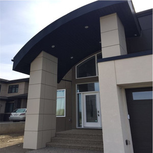 Panneau composite en aluminium Alucobond noir mat <span class=keywords><strong>rouge</strong></span> pur, panneau décoratif extérieur ACM, décoration <span class=keywords><strong>de</strong></span> maison - Product Image 2