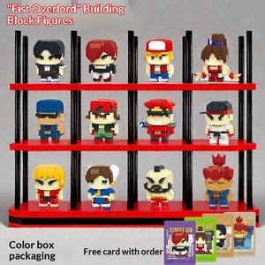 Compatible con los Bloques de Construcción Street <span class=keywords><strong>Fighter</strong></span>, Robots King Fighters, Edición Q, Modelo Mecha, Juguetes Educativos para Niños - Product Image 4