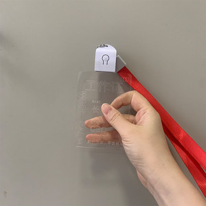 Insignia de evento intermitente de identificación acrílica <span class=keywords><strong>con</strong></span> nombre de pase Vip luminoso LED de plástico transparente de diseño personalizado gratuito <span class=keywords><strong>con</strong></span> impresión personalizada - Product Image 4