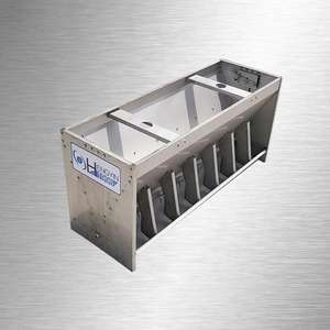 Système d'alimentation automatique pour porcs Hengyin, en acier inoxydable, double mangeoire, garantie 1 an, vente directe d'usine, 50 kg, Henan, Chine - Product Image 3