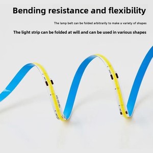 <span class=keywords><strong>Strip</strong></span> lampu linier <span class=keywords><strong>LED</strong></span> ultra-tipis, 12V/24V COB berperekat untuk ruang tamu lemari anggur iklan lanskap untuk dalam ruangan - Product Image 2
