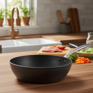 Padella antiaderente Easy Fry Pan da 10 pollici con rivestimento in ceramica per cucinare verdure e carne - Product Image 3