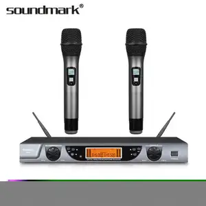 Chuyên nghiệp Không Dây Clip Microphone 100 200 Mét Phạm Vi Thu Hệ Thống