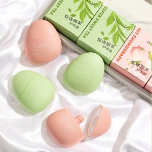 Crème à Mains Marque Privée Pêche Thé Doux Œuf 30g, Mini Crème Mains Hydratante en Gros - Product Image 1
