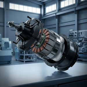 Motor F8 de 8000W, Nuevo, Tipo Síncrono de Imán Permanente, 8000 RPM - Product Image 3