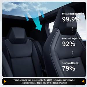 Film de protection pour pare-brise, toit ouvrant et vitres de voiture en TPU de qualité américaine, avec changement de couleur, <span class=keywords><strong>auto</strong></span>-réparant, protection UV/infrarouge - Product Image 2