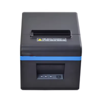 Printer POS portabel restoran, Desktop 3 inci Thermal penerimaan Printer POS mesin Printer portabel 80mm Printer struk tunai antarmuka USB UNTUK RESTORAN