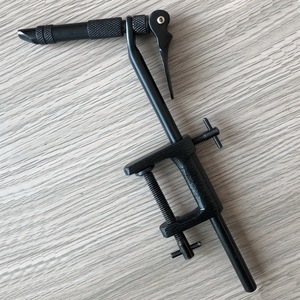 Steel <strong>Fly</strong> <strong>Tying</strong> <strong>Vise</strong> with C-Clamp Brass Rotary Whin Finisher Bobbin Thread Holder Set for <strong>Fly</strong> Fishing Hook <strong>Tying</strong> Tools - Product Image 1