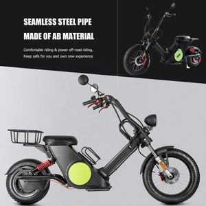 Potente Carrito de Golf de 2000W y 20Ah Motocicleta Eléctrica de <span class=keywords><strong>2</strong></span> Ruedas con Hielera Stock en Almacén de EE. UU. Batería de Litio - Product Image 4