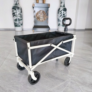 <span class=keywords><strong>Chariot</strong></span> <span class=keywords><strong>pliable</strong></span> à quatre roues en acier léger pour l'extérieur, <span class=keywords><strong>chariot</strong></span> <span class=keywords><strong>de</strong></span> camping, <span class=keywords><strong>chariot</strong></span> <span class=keywords><strong>de</strong></span> <span class=keywords><strong>plage</strong></span> pour enfants, utilisation pour les courses, poussée <span class=keywords><strong>pliable</strong></span> - Product Image 3