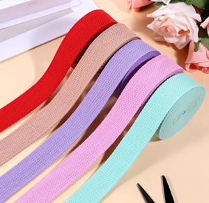 Nastro in Cotone Ecologico Resistente, 50 Iarde, 32 Colori per Borse, Cinghie, Cinture e Lavori Artigianali - Product Image 3