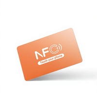NFC 213 RFID-Karte Kundenspezifischer Druck Plastik-PVC Kontaktlose NFC-Karte Digitale Visitenkarte Social-Media-Bewertung