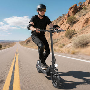 Trottinette Électrique Tout-Terrain à Prix de Gros pour Adultes, Moteur Puissant, Roues Pneumatiques de 10 Pouces, Charge Maximale 120 kg, Trottinette Urbaine Tout-Terrain - Product Image 3