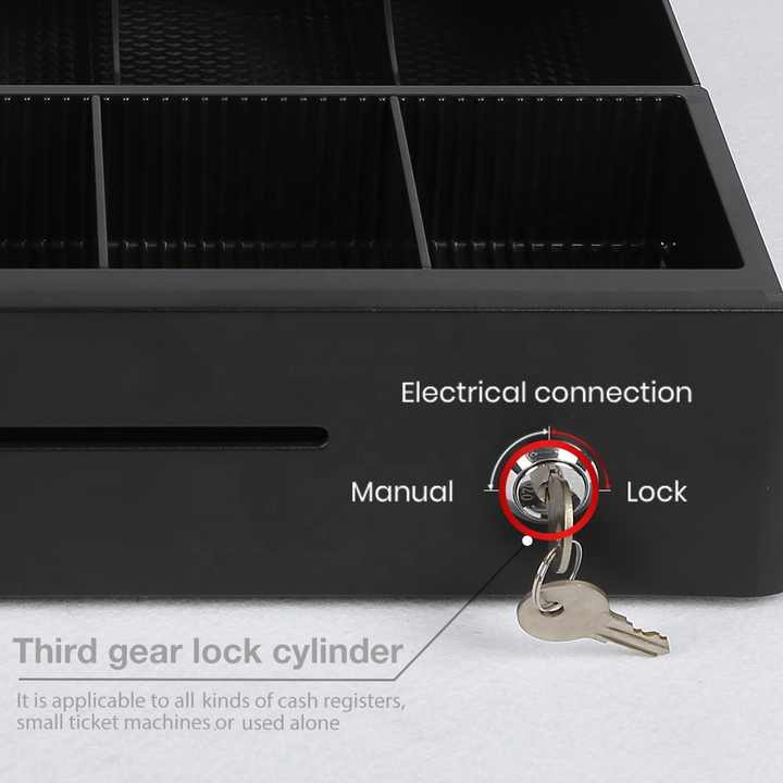 5bills 5coins/5bills 8coins Cheap Supermarket Electronic Cash Register Machine Cash Drawer for Sale