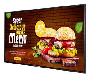 Pantalla Táctil LCD Ultrafina FHD con Wifi para Montaje en Pared, Pantalla Publicitaria Comercial, Fabricante y Proveedor de Menús Digitales para Comercios - Product Image 1