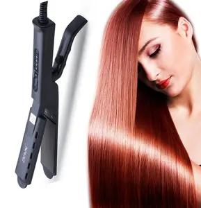 सस्ते कीमत की एक बाल सीधे व्यक्तिगत स्थायी बाल straightener बाल फ्लैट लोहे