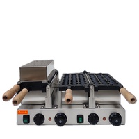 Gaufrier à œufs électrique, nouveau design, machine à snack électrique, gaufrier à œufs double, antiadhésif, commercial, pour hôtel