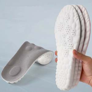 Semelles de sport en latex à haute élasticité, coussinets souples pour chaussures, soutien de la voûte plantaire, semelles orthopédiques respirantes, déodorantes, amortissantes - Product Image 1