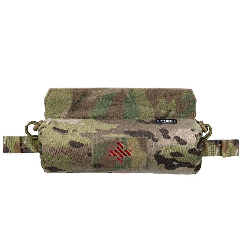 TOPTACPRO Tactical Roll 1 Trauma Pouch - Emergency Rescue