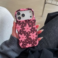 Coque Souple Rétro INS à Motif Léopard 2026 pour iPhone 16 15 Plus Air Pro Max Antichoc avec Protection d'Objectif
