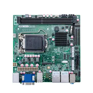 Intel Haswell I3/I5/I7 LGA1150 H81 DDR3 10 COM 10 Padrão USB MINI-ITX Placa-mãe industrial incorporada