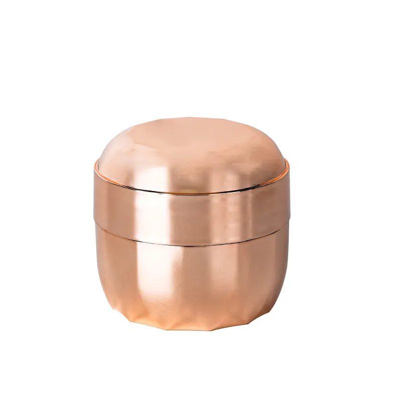 30G Gradiënt Luxe Roségouden Crèmepot Pp Lege Cosmetische Container Voor Gezichtscrème