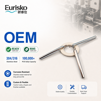 Vente en gros de têtes de meulage CBN de précision cylindriques de 1,67 mm à haute dureté, outils d'usinage de trous internes pour moules CNC OEM, 25 mm